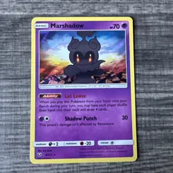 Marshadow 45/73 Holo Rare Pokemon SHINING LEGENDS NM/Mint - Image 1