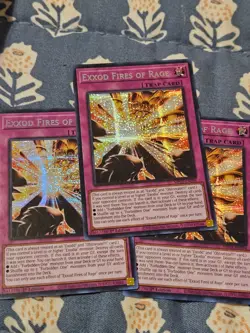 Exxod Fires of Rage - Prismatic Secret Rare - MP25-EN094 Yugioh - Image 3