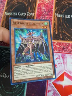 Yugioh Altergeist Silquitous CIBR-EN013 Super Rare 1st Edition Near Mint - Image 2