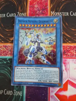 Yugioh Drytron Meteonis Quadrantids GEIM-EN030 Super Rare 1st Edition Near Mint - Image 1