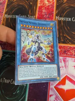 Yugioh Drytron Meteonis Quadrantids GEIM-EN030 Super Rare 1st Edition Near Mint - Image 2