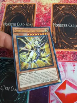 Yugioh Divine Dragon Lord Felgrand SR02-EN001 Ultra Rare 1st Edition Near Mint - Image 2