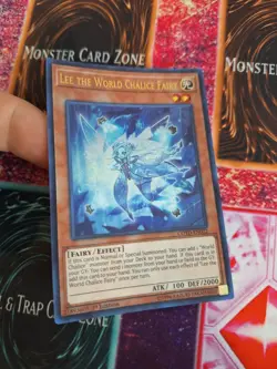 Yugioh Lee the World Chalice Fairy COTD-EN022 Ultra Rare 1st Edition Near Mint - Image 2