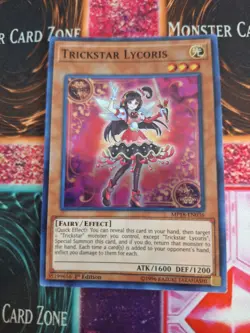 Yugioh Trickstar Lycoris MP18-EN036 Super Rare 1st Edition Near Mint - Image 1
