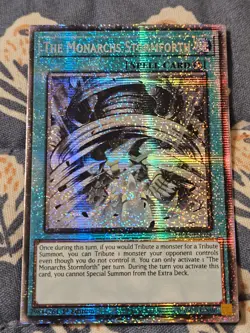 The Monarchs Stormforth Starlight Rare - 1st Edition MP25 Yugioh - Image 2
