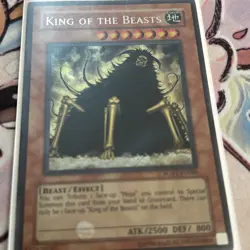 Yugioh- 1X King of the Beasts - Secret Rare - Unl Edition - RGBT-EN086 Lp - Image 1