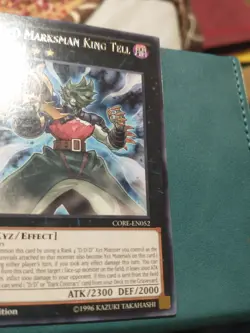 Yugioh D/D/D Marksman King Tell Rare 1st Edition NM CORE-EN052 - Image 3
