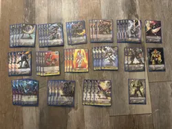 cardfight vanguard deck Nova Grappler 49 Cards All Lightly Played - Image 1