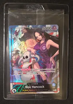 SEALED Boa Hancock (2025 PSA Magazine Promo) OP07-038 One Piece Holographic Card - Image 1