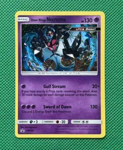 Dawn Wings Necrozma SM106 Holo Black Star Promo Pokemon Card - Image 1