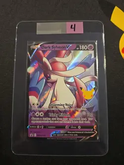 Dark Sylveon V SWSH134 SWSH: Sword & Shield Promo Cards Holo - Image 1