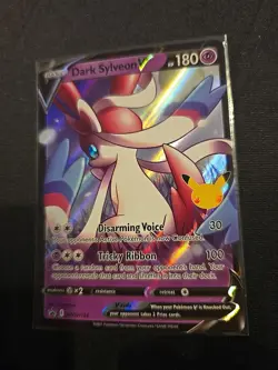Dark Sylveon V SWSH134 SWSH: Sword & Shield Promo Cards Holo - Image 2