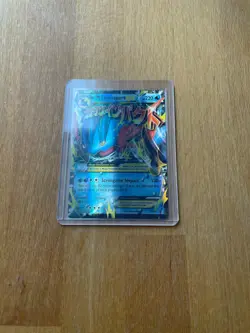 Pokemon MEGA M Swampert EX Ultra Rare XY87 Black Star Promo Holo TCG Card - Image 3