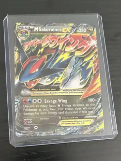 Pokemon Mega Salamence EX #XY171 XY Holo Card Promo M Salamence EX - Image 1