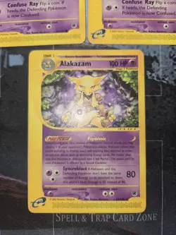Pokemon Cards: 3 Cards Abra Kadabra & Alakazam Expedition Base Set Regular 2002 - Image 4