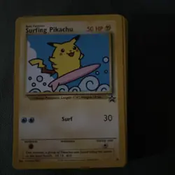 Pokemon Card - Surfing Pikachu - Black Star Promo #28 WotC - Mint Not Graded - Image 2