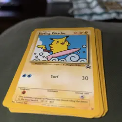 Pokemon Card - Surfing Pikachu - Black Star Promo #28 WotC - Mint Not Graded - Image 5