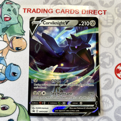 Corviknight V SWSH 200 Black Star Promo Sword & Shield Ultra Rare Pokemon Card - Image 1