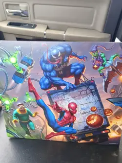 MTG Spider-Man COMPLETE SET of Borderless [Foil] Continuous Art Rares Magic NM/M - Image 3