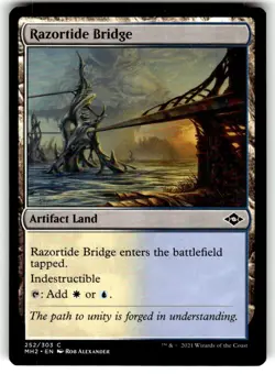 Modern Horizons 2 Magic: The Gathering - Razortide Bridge MTG NM - Image 1