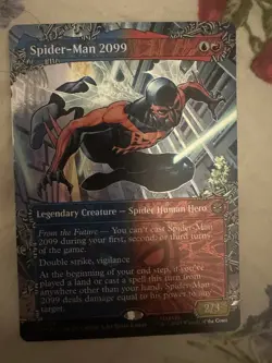 Spider-Man 2099 (0216) (Borderless) Marvel's Spider-Man Foil - Image 1
