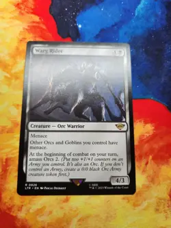 Warg Rider - Universes Beyond: The Lord of the Rings - NM - Image 1