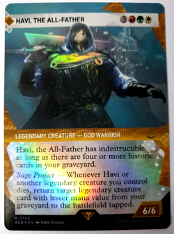 MTG Assassin's Creed - Havi, the All-Father - FOIL Showcase Rare - 0146 NM - Image 1