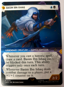 MTG Assassin's Creed - Basim Ibn Ishaq - Showcase - 0141 NM - Image 1