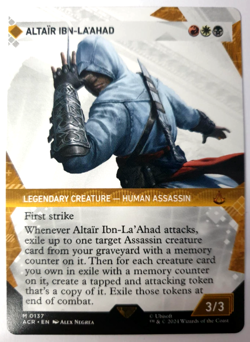 MTG Assassin's Creed - Altair Ibn-La'Ahad - Showcase Mythic - 0137 NM - Image 1