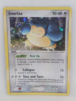 Snorlax 15/112 FireRed & LeafGreen Holo Ultra Rare Pokemon TCG Nintendo 151 LP - Image 1