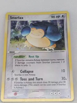 Snorlax 15/112 FireRed & LeafGreen Holo Ultra Rare Pokemon TCG Nintendo 151 LP - Image 3