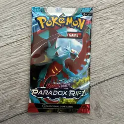 Pokemon TCG Scarlet & Violet Paradox Rift Booster Pack SINGLE - Image 1