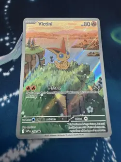 Victini SVP 208 Black Star Promo - Illustration Rare - Pokemon TCG NM - Image 1