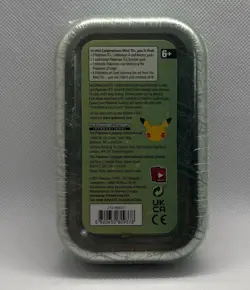 Pokemon TCG Celebrations Mini Tin Factory Sealed Snivy Tepig Oshawott - Image 2