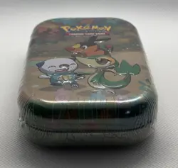 Pokemon TCG Celebrations Mini Tin Factory Sealed Snivy Tepig Oshawott - Image 4