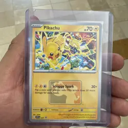 Pokemon ENGLISH WINNER Stamped SVP 225 Pikachu 2025 World Championship in US - Image 1