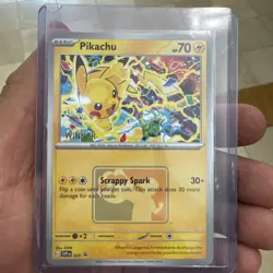 Pokemon ENGLISH WINNER Stamped SVP 225 Pikachu 2025 World Championship in US - Image 2