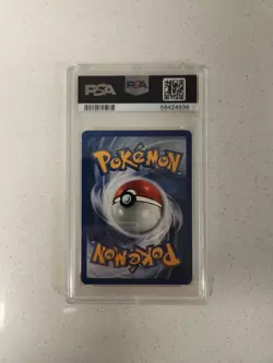 2001 Pokemon Game Entei #34 Reverse Foil Pokemon 3 Movie Promo PSA 8 - Image 2
