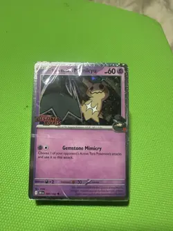 Mimikyu Stamped Destined Rivals Sealed Deck Build And Battle Box Pokemon - Image 1