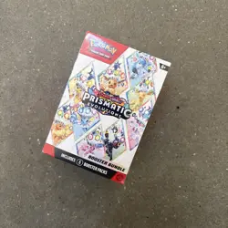 Pokemon TCG Prismatic Evolutions Booster Bundle 6 Packs - Image 1