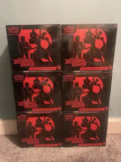Pokemon TCG Destined Rivals Elite Trainer Box Bundle ETB - NEW includes 6x Boxes - Image 1