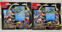 Pokemon Mega Evolutions 3Pk Blisters 🔥 (2) 🔥 - Image 1