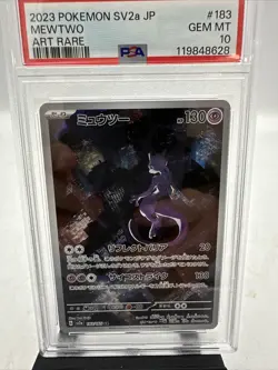 PSA 10 Mewtwo AR 183/165 151 Japanese Pokemon GEM MINT - Image 2