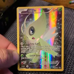 Pokemon Full Art Celebi Black Star Promo- XY111 - NM - Image 2