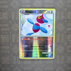 Pokemon TGC Porygon-Z 7/102 Triumphant Revese Holo Rare HeartGold SoulSilver LP - Image 1