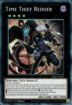 Time Thief Redoer - Collector's Rare 1st Edition RA01-EN041 - NM - YuGiOh - Image 1