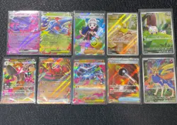 Japanese Pokemon Card Lot 10pcs - Mega Charizard EX Inferno X, Dawn Full Art - Image 1