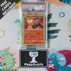 Pokemon PSA 9 Charizard 3/70 Dragon Majesty Card Rare Holo Mint - Image 1
