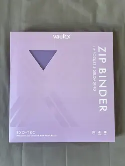 Vault x Just Purple Special Edition Exo-Tec Zip Binder 12-Pocket 480 Cards - Image 1