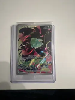 Pokemon Card Bulbasaur 133/132 - Mega Evolution Stamped Promo Sealed - Image 1